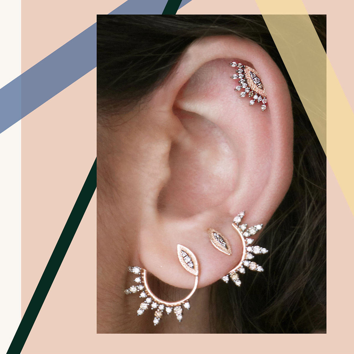 Discover 77+ fancy diamond earrings designs - esthdonghoadian