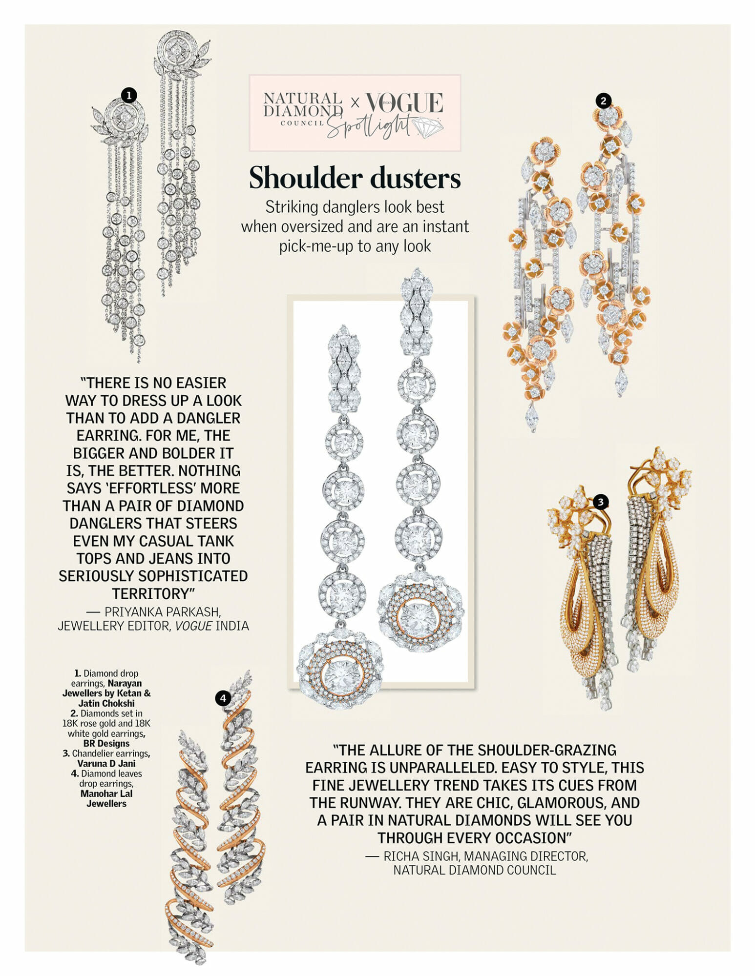 Vogue Annual Jewellery Trend Report 2021 - Only Natural Diamonds