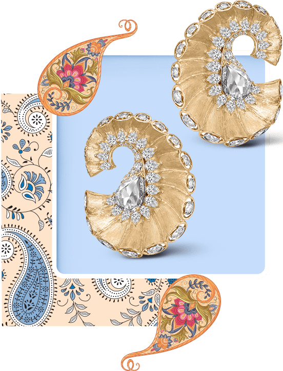 History of Paisley Pattern Jewellery Only Natural Diamonds