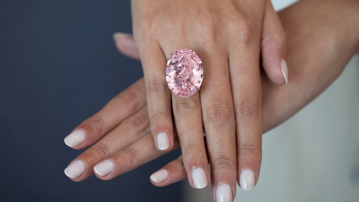 Rare 14.93-Carat Pink Diamond, The Pink Promise, Sells For Nearly