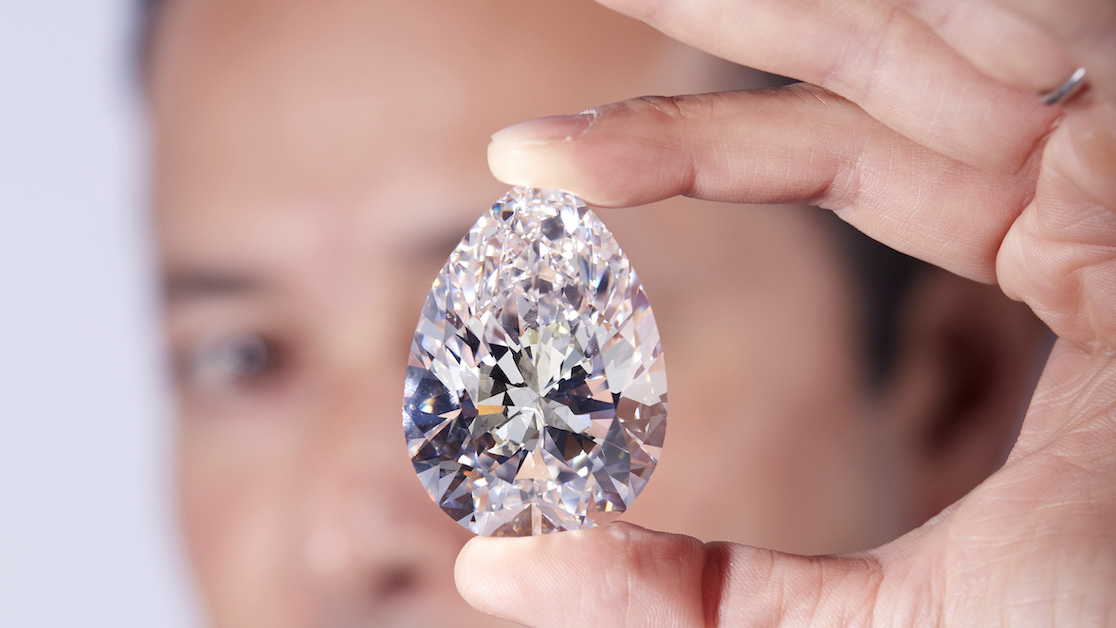 Christies - The largest diamond of its type ever to come to auction