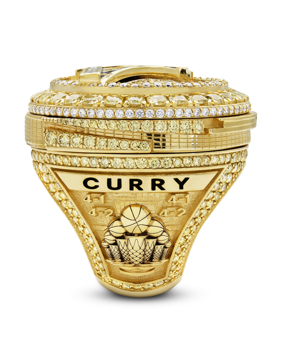 2017 NBA Championship Ring Designed By Jason of Beverly Hills