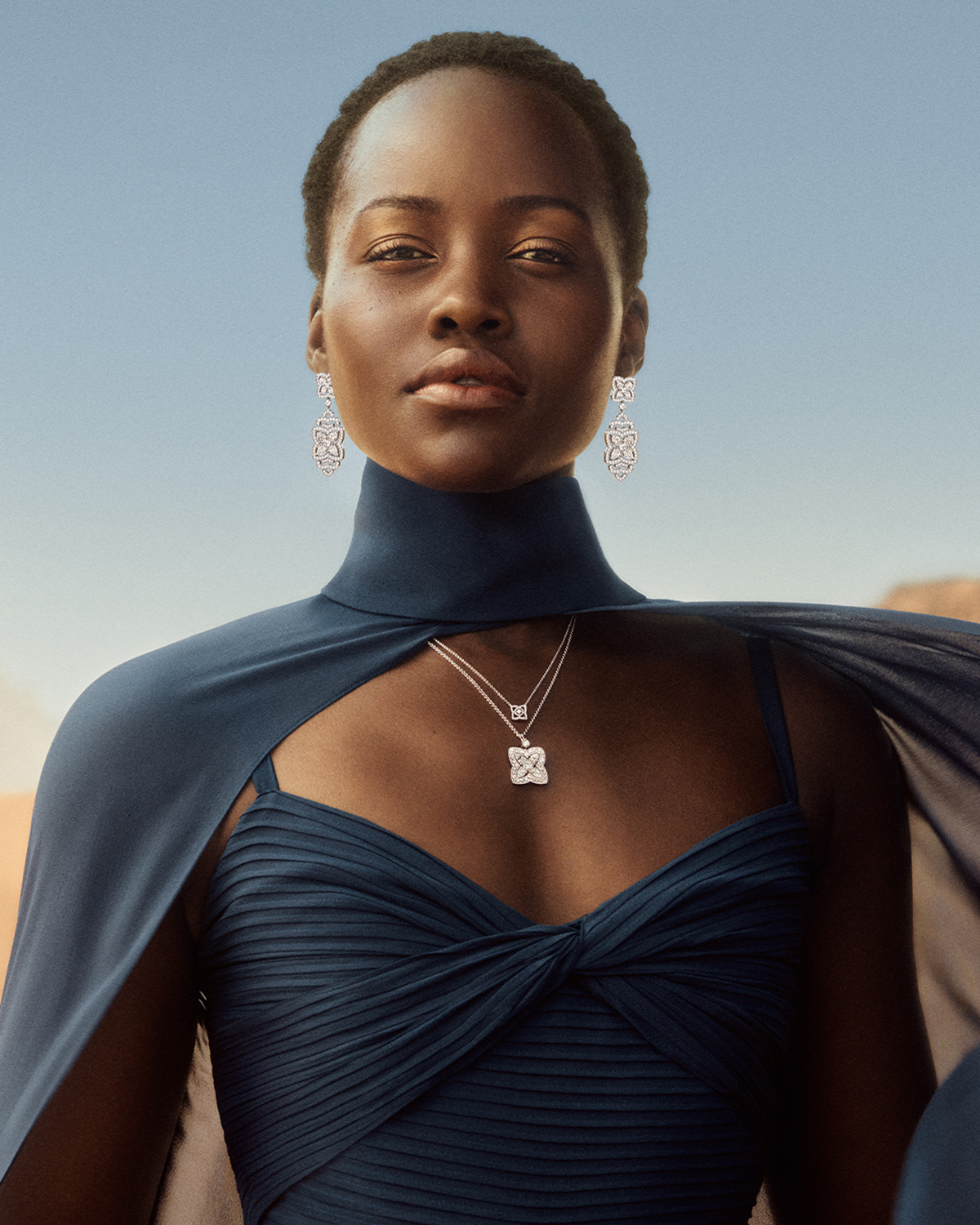 Lupita Nyong'o, Marc Jacheet at Evening in Celebration of De Beers