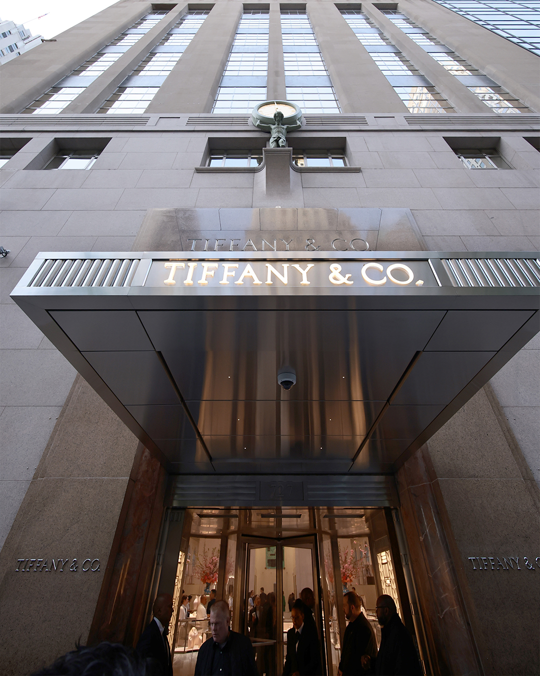 Tiffany & Co's Landmark Opens on Fifth Avenue, Sparkling In