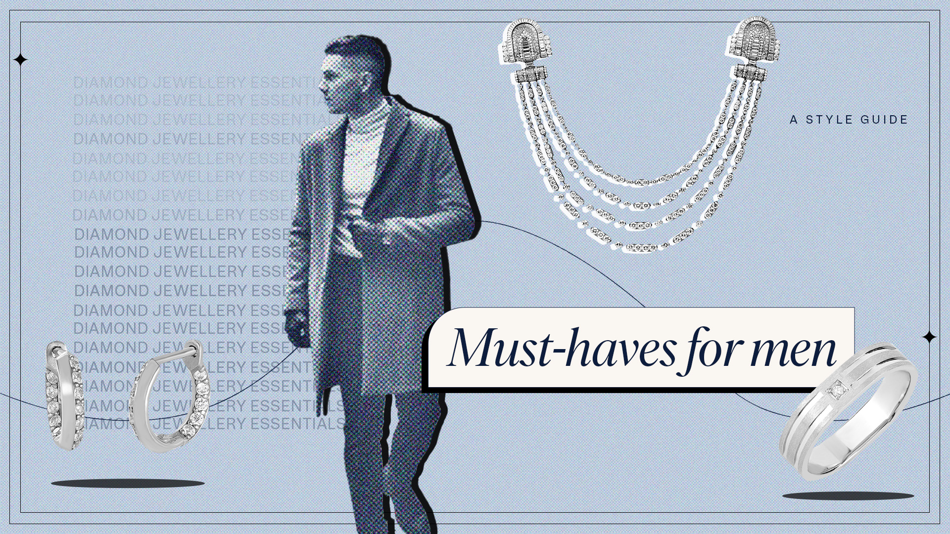5 Diamond Jewellery Must-haves for Men - Only Natural Diamonds 5 Ultimate  Diamond Jewellery Must-Haves for Men– Only Natural Diamonds