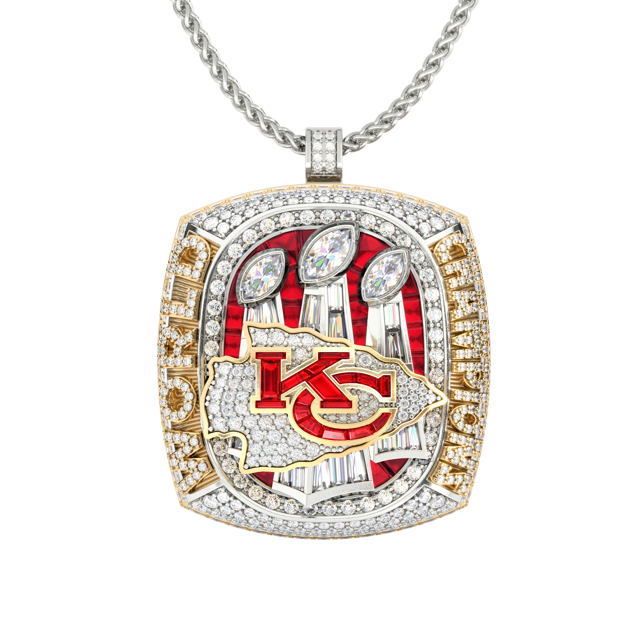 Kansas City Chiefs Super Bowl Lvii Champions Diamond Ring Pn - Inspire  Uplift
