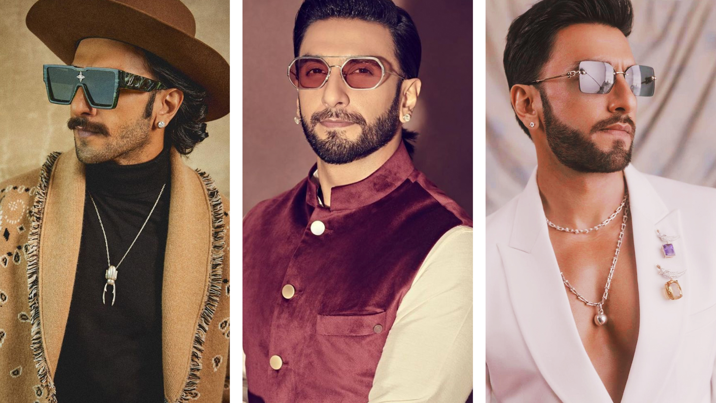 Ranveer Singh's Classic Looks with Natural Diamond Studs, Solitaires and  more - Only Natural Diamonds