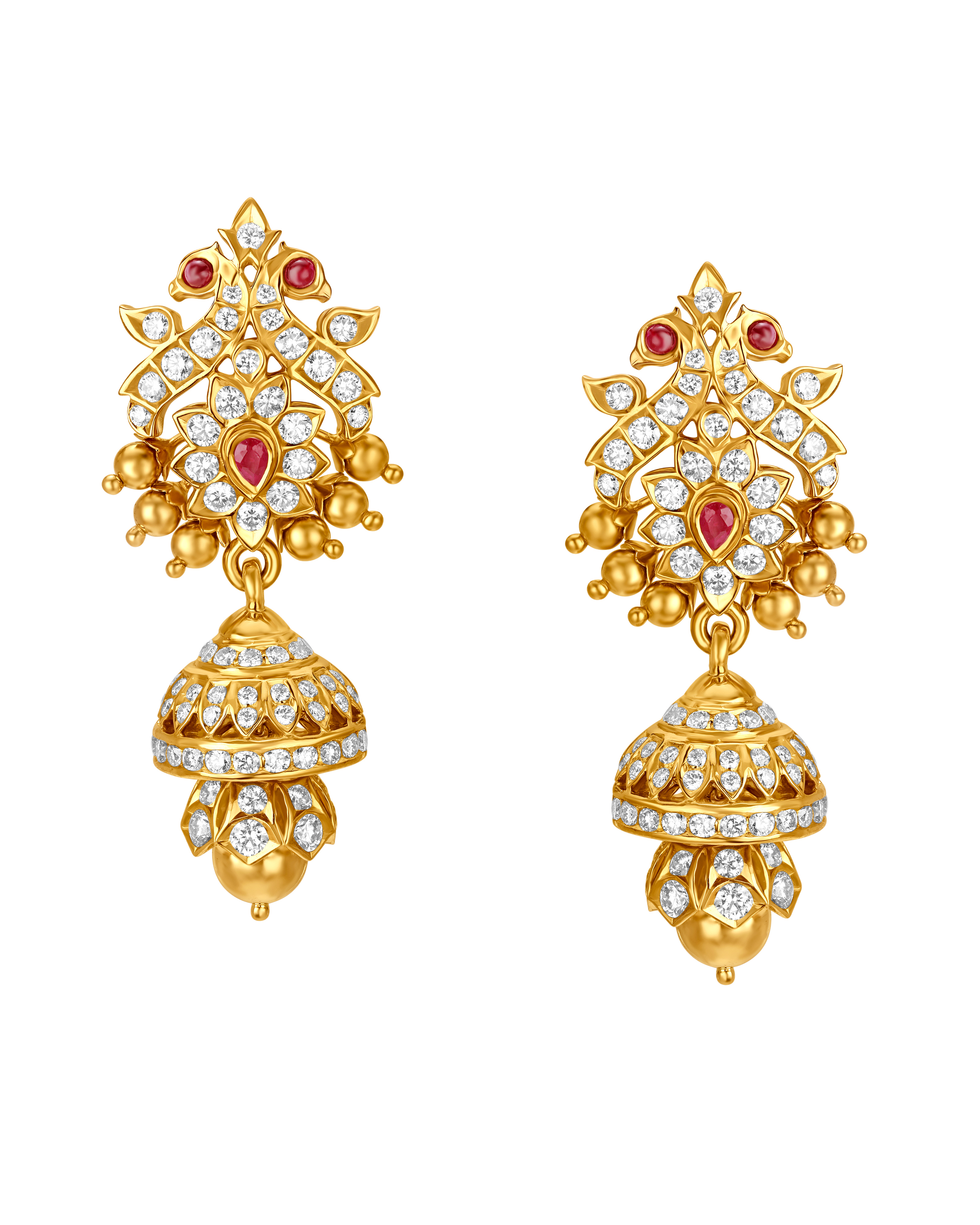 Double Jhumka Antique Oxidized German Silver Pearl Jhumki Earring – ZIVOM