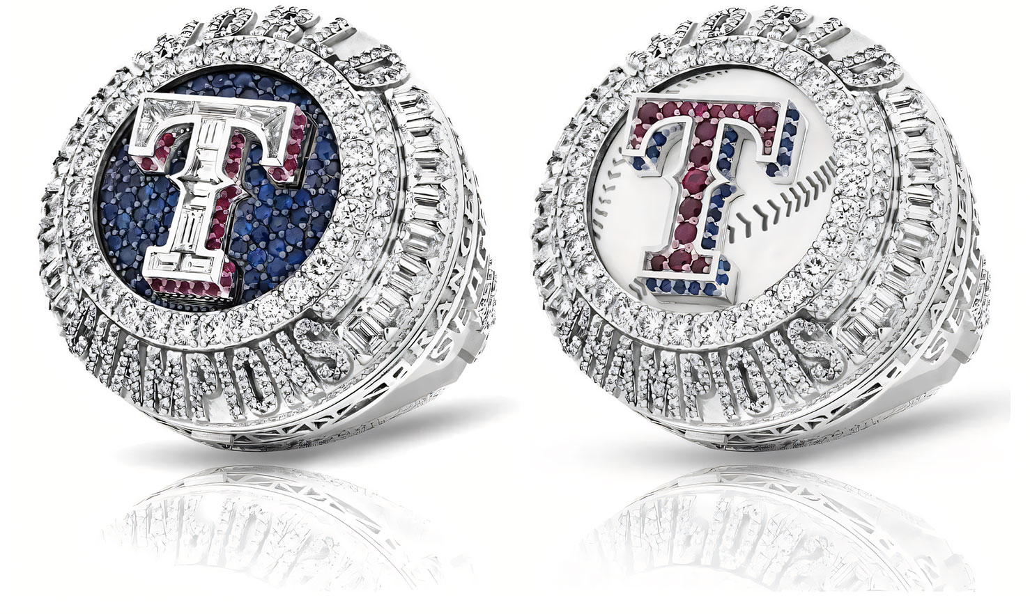 Texas Rangers' Win Immortalized in World Series Diamond Rings