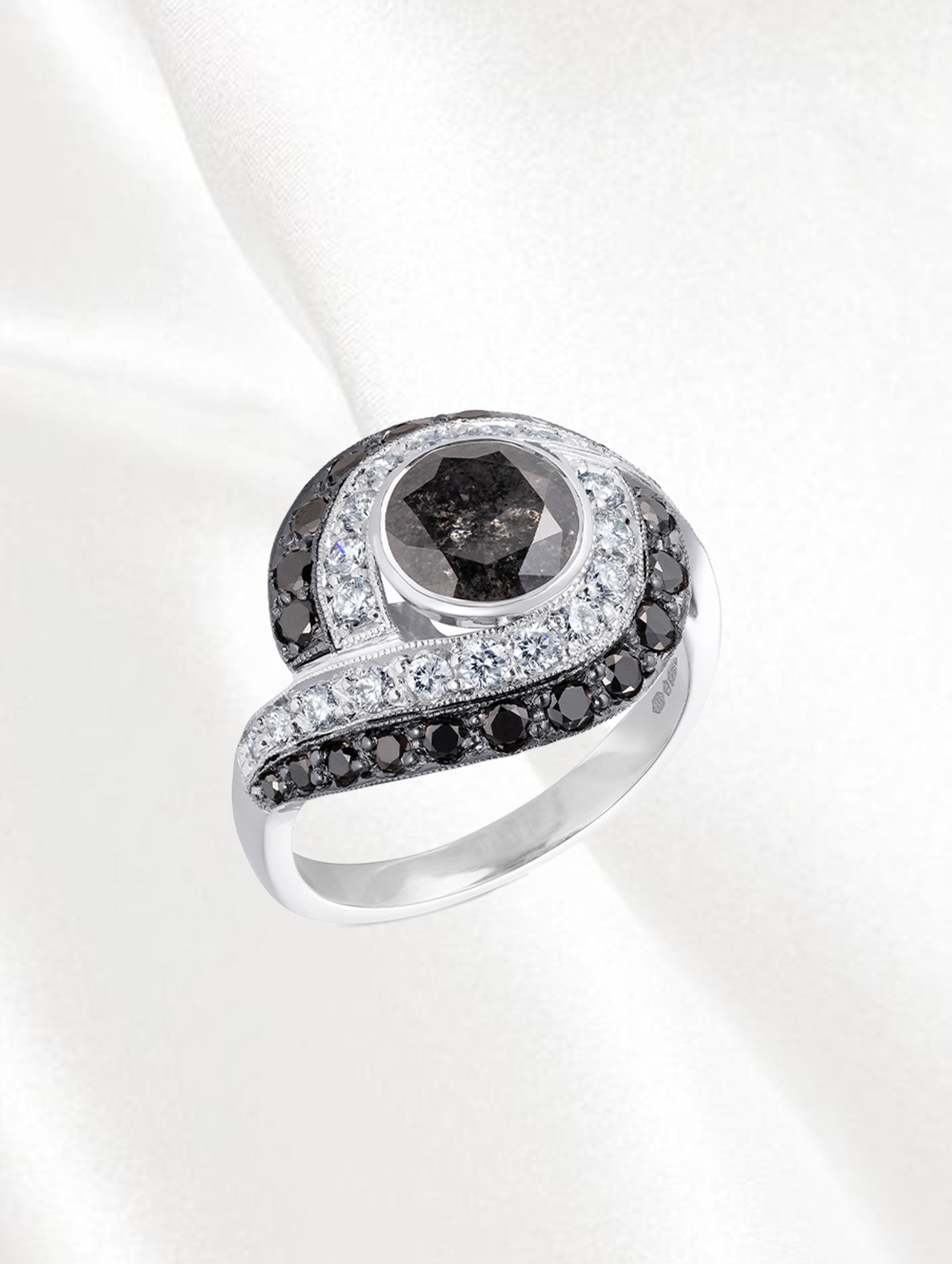 Black Diamond ring from Bear Brooksbank 