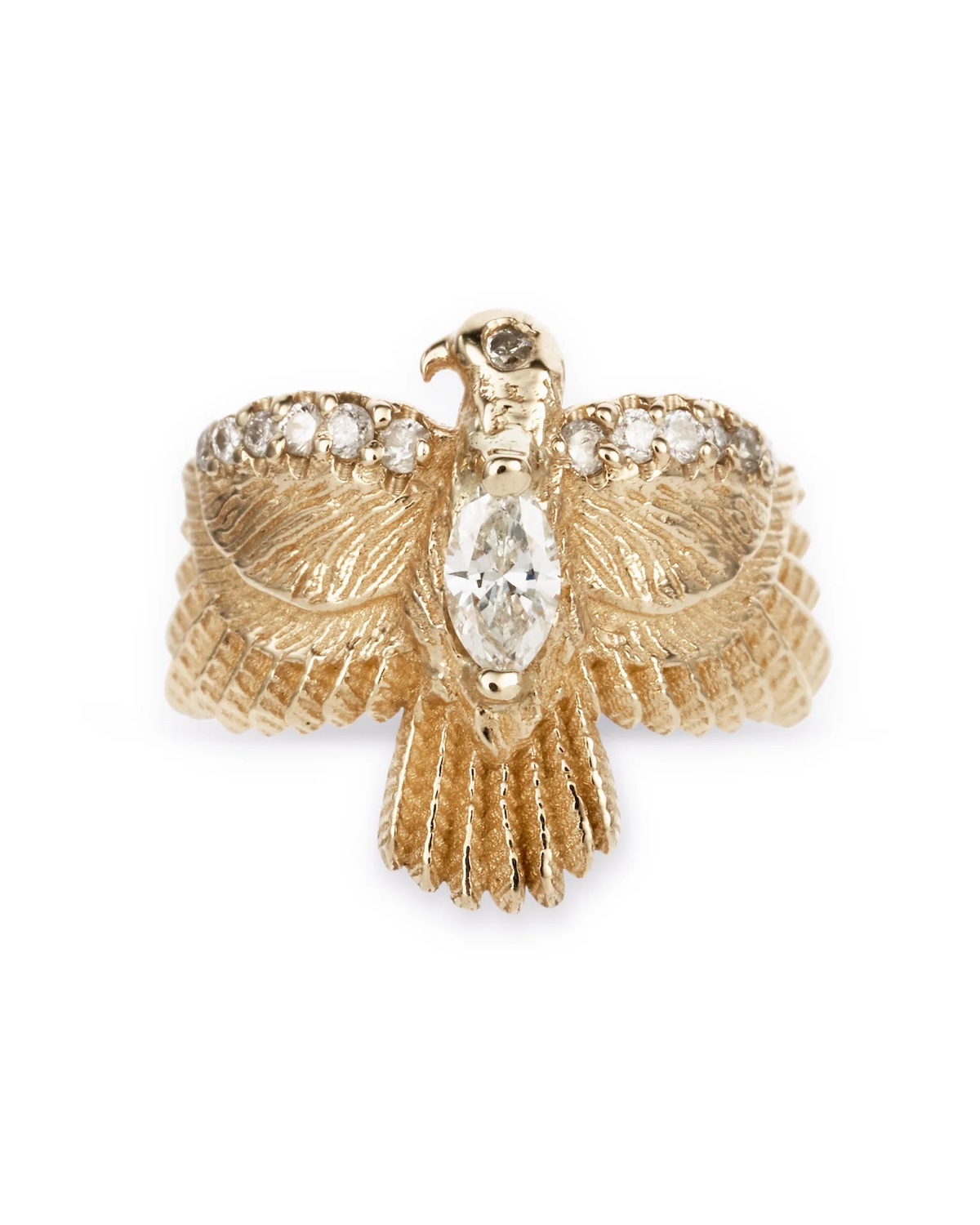 Jacquie Aiche Thunderbird Diamond Ear Cuff