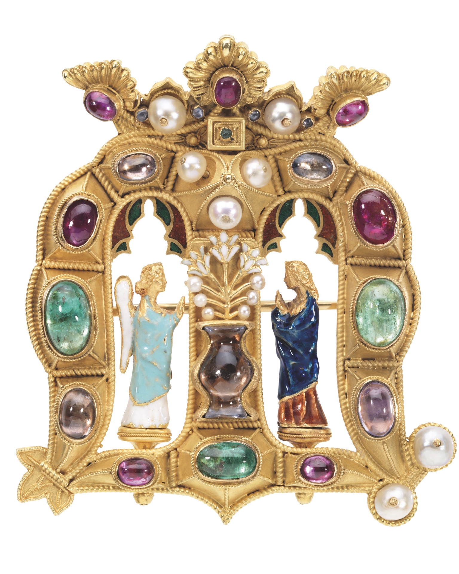 The Royal Treasure Museum's Jewelry Collection of Maria Pia of Savoy. Courtesy of The Royal Treasure Museum.