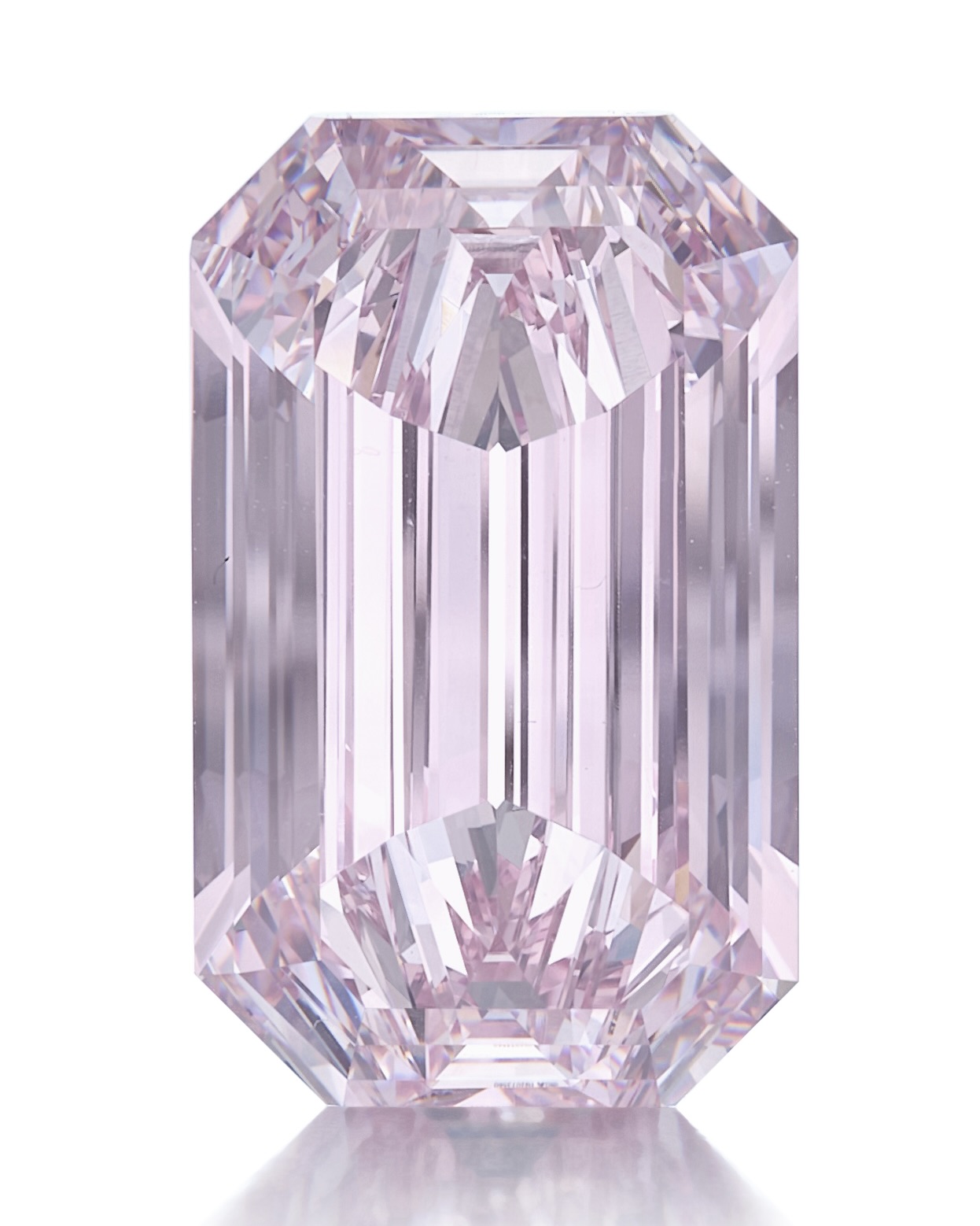 A Fancy Intense Purplish Pink Diamond, 7.00 carats from the Most Expensive Diamond Jewelry Auctions of 2024.