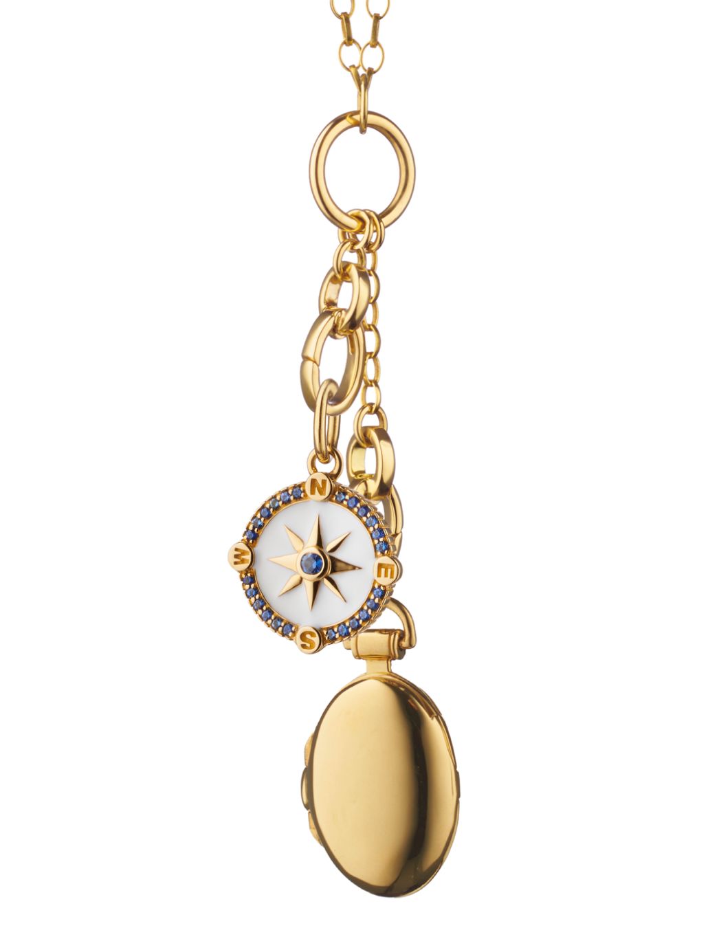 Nicole Kidman's necklace, made by Monica Rich Kosann in the Golden Globe-nominated film Babygirl symbolically tells her story through its Compass design.