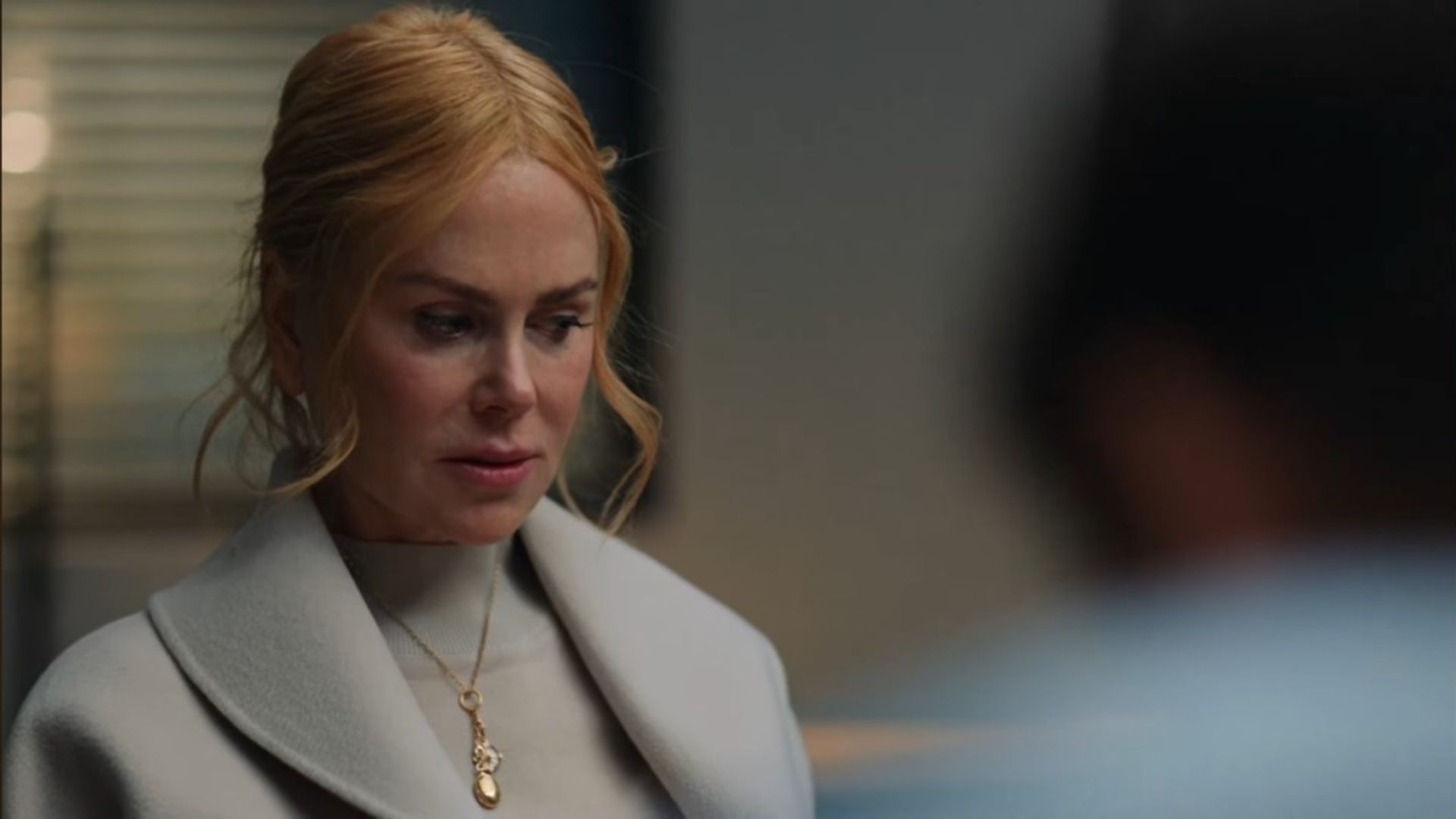 Nicole Kidman's necklace, made by Monica Rich Kosann in the Golden Globe-nominated film Babygirl symbolically tells her story through its Compass design.