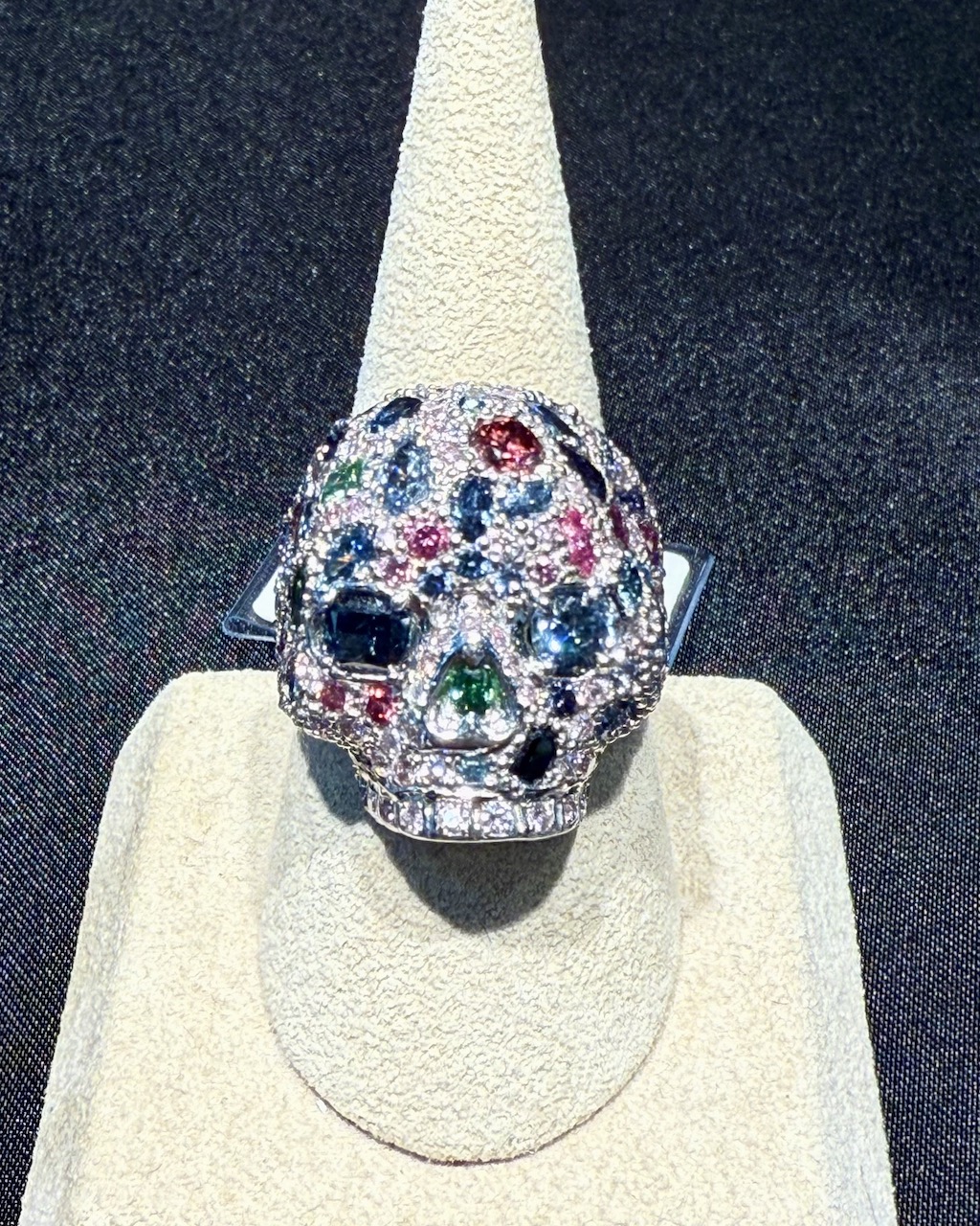 Diamond Skull Ring 2025 Miami Antique Show