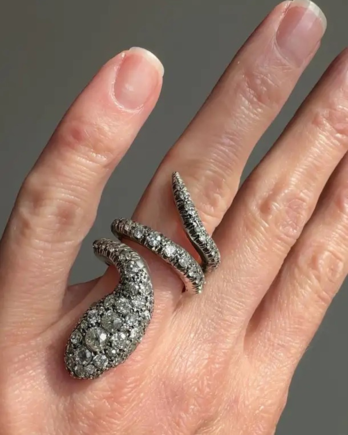 1st Dibs Antique Snake Ring. Year of the Snake.