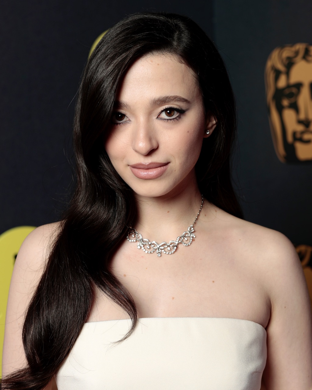 Mikey Madison wore Tiffany & Co. diamond jewelry at the 2025 BAFTA Awards.