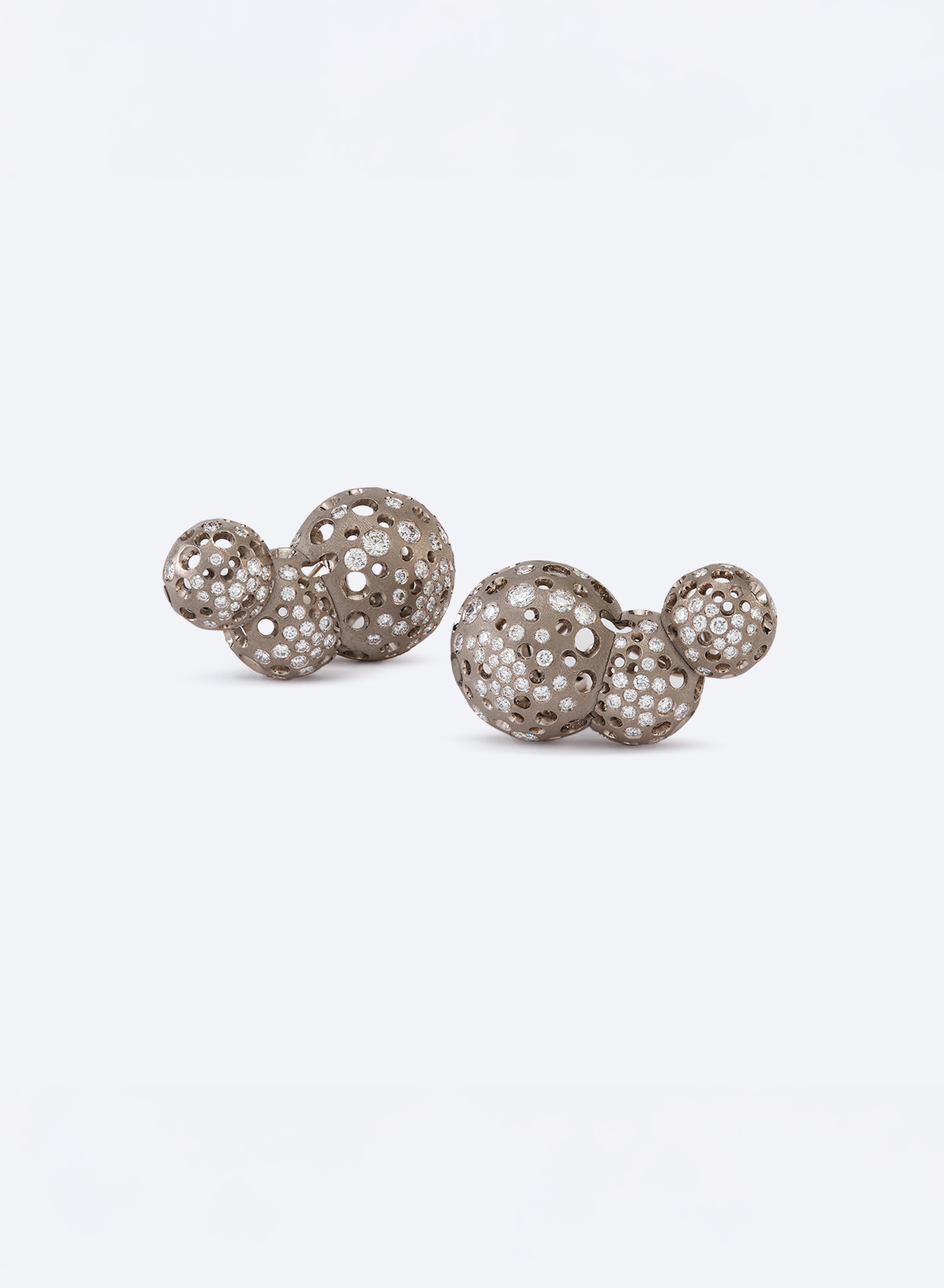 Studio Renn Puff Ball earrings