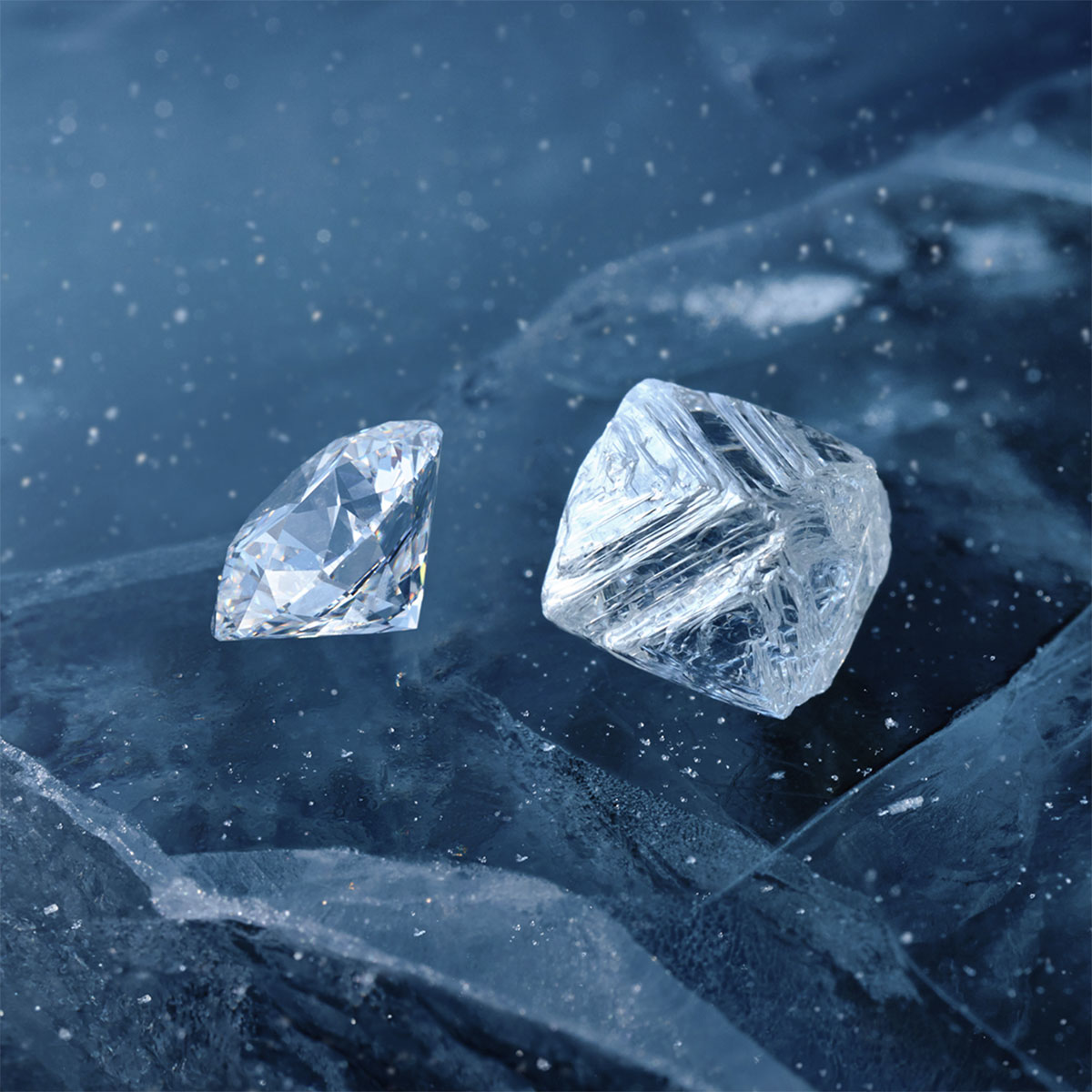 Natural Diamonds and Synthetics